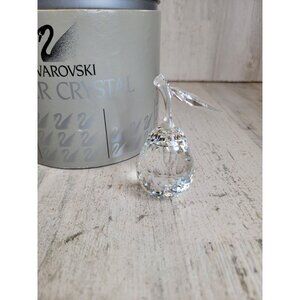 Swarovski pear crystal Xmas figure home decor fruit vintage